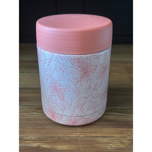 Opalhouse Floral Vacuum Insulated Food Jar Stainless Steel 1.5 Cup - Picture 1 of 5